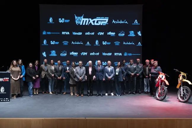 Presentaci&oacute;n del Mundial de Motocross.