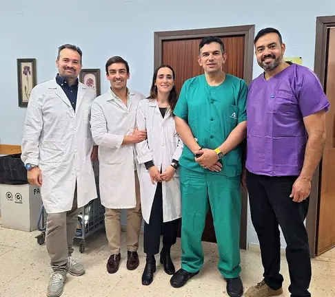 Equipo traumatolog&iacute;a del Infanta Elena.