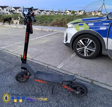 Sancionado en Aljaraque por circular en un patinete que superaba los 50 km/h y carec&iacute;a de homologaci&oacute;n