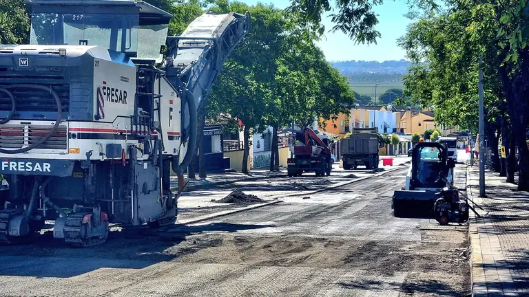 Asfaltado en Aljaraque