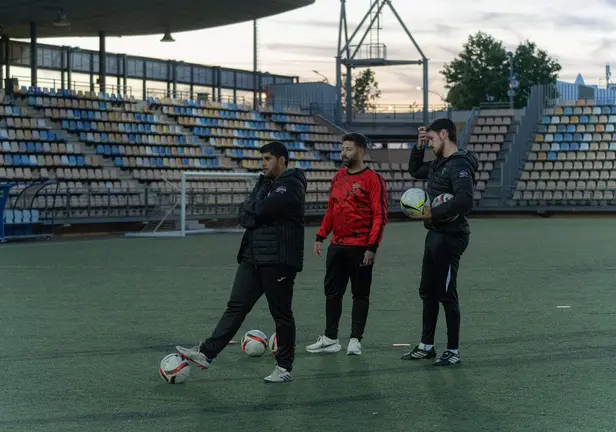 El cuerpo t&eacute;cnico del Ayamonte CF ya prepara la remontada.