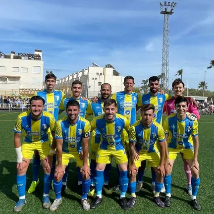El once del Isla Cristina FC.