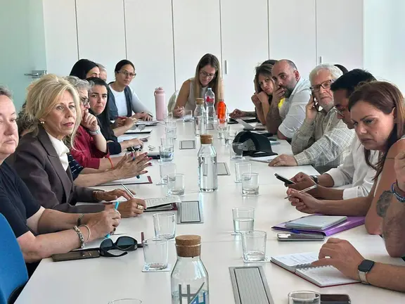 Mesa C&iacute;vica en la Subdelegaci&oacute;n del Gobierno.