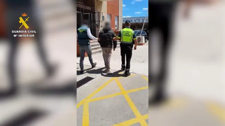 Momento de la detenci&oacute;n.