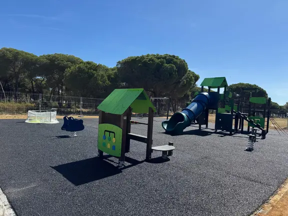 Visita obras parque La Monacilla