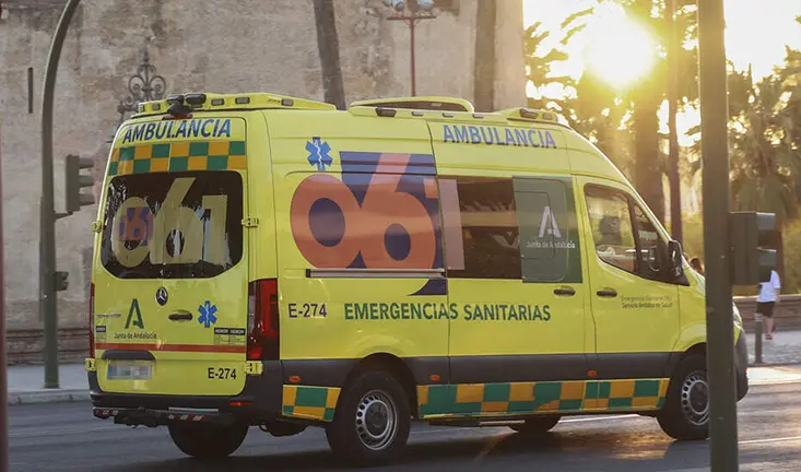 (Foto de ARCHIVO)
Veh&iacute;culo de Emergencias Sanitarias (061)