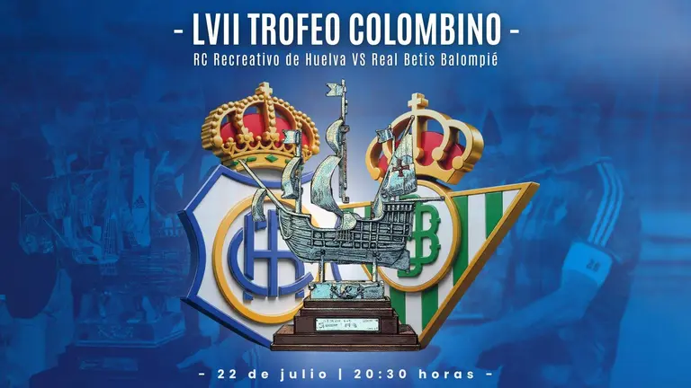El cartel del Trofeo Colombino.