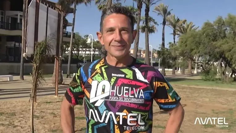 Diego Cordero, atleta de Isla Cristina