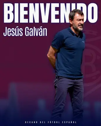 Jes&uacute;s Galv&aacute;n dirigir&aacute; al Recre desde el banquillo.