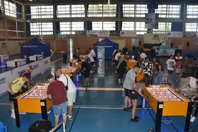 Mundial de futbol&iacute;n en Punta Umbr&iacute;a.