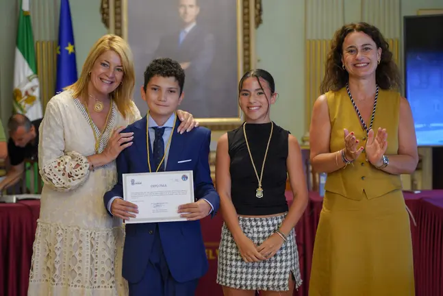 Carlos Mart&iacute;nez toma posesi&oacute;n como alcalde infantil de Huelva