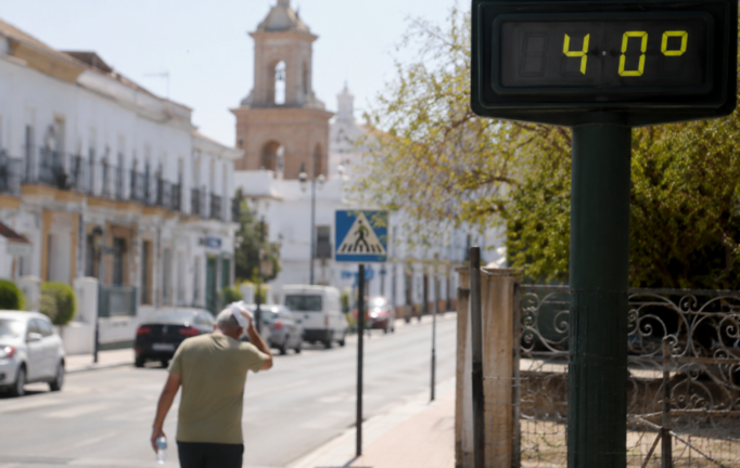 D&iacute;a de calor. Foto generada por IA.