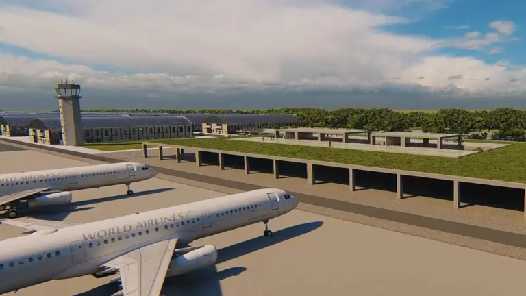 Aeropuerto Crist&oacute;bal Col&oacute;n