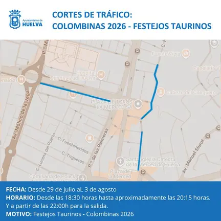 Cortes de tr&aacute;fico