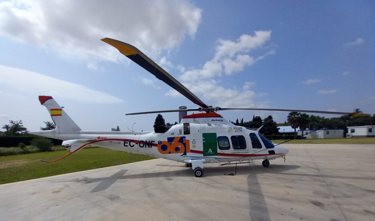 Helic&oacute;ptero de emergencias