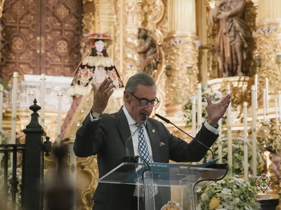 Carlos Herrera exalta la Venida de la Virgen