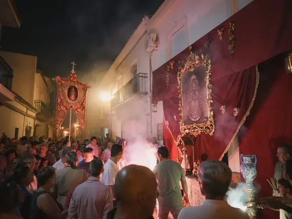 Rosarios Venida.Foto: Hdad. Matriz