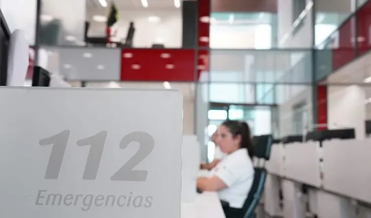 Trabajadora del 112