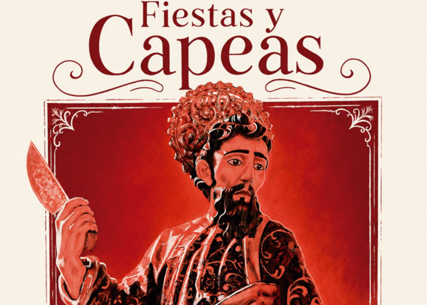 Cartel fiestas de San Bartolom&eacute; de Beas.