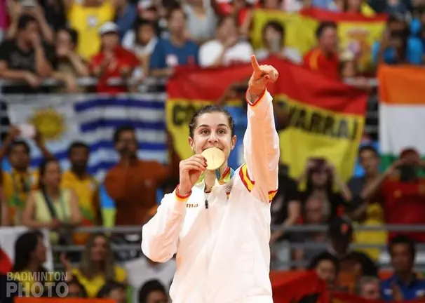 La hist&oacute;rica medalla de Carolina Mar&iacute;n, la primera y &uacute;nica de Huelva en unos JJOO.