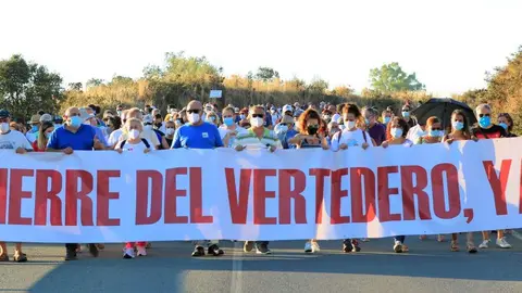 Protesta antivertedero