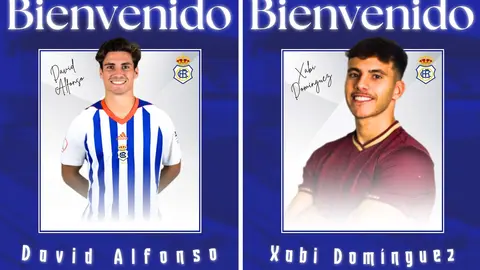 Los dos primeros fichajes del Recreativo en el mercado de invierno.