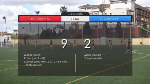 El Cadete del Isla Cristina FC est&aacute; imparable