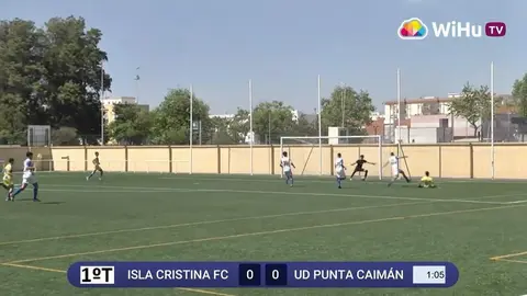 El primer gol del partido