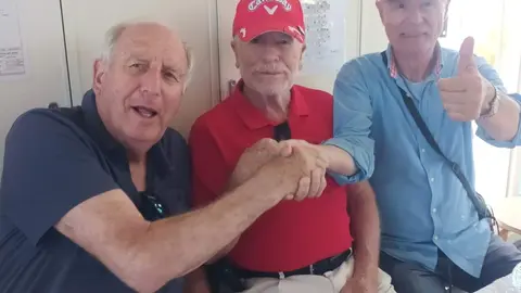 Rexach, Pepe Martín y Javier Arias