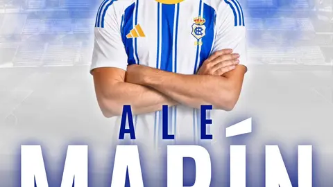 Ale Mar&iacute;n, primer fichaje del Recre.
