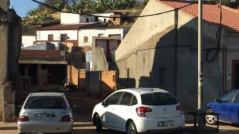 Lugar que ocupaba la fachada, en la actualidad