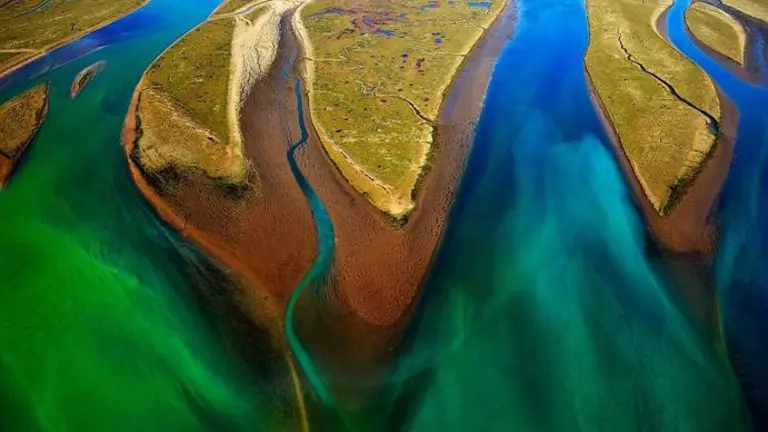 Marismas del Odiel a vista de pájaro. (Foto: Francisco Mingorance)