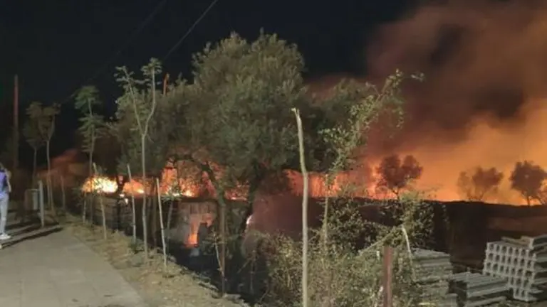 Incendio de Casablanca, el 1 de agosto pasado.