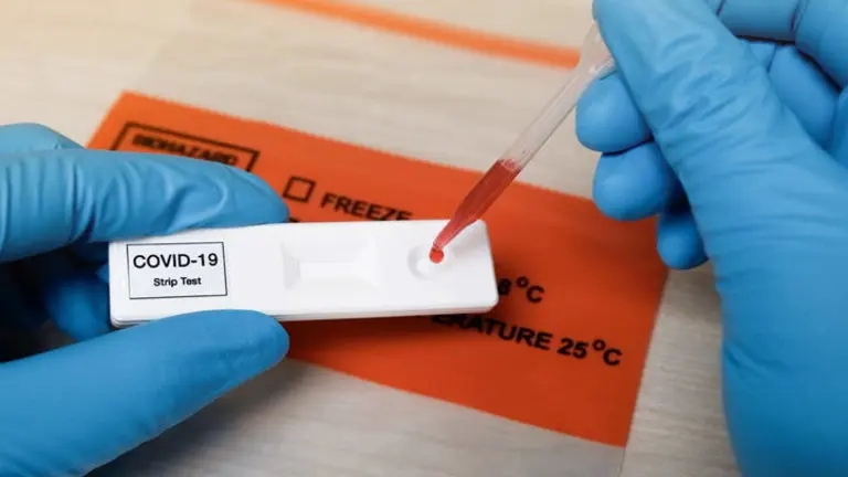 Rapid covid-19 strip Test