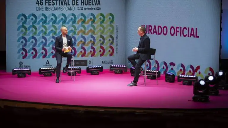 HUELVA, 13/11/20 HUELVA - PRESENTACION OFICIAL 46 EDICION FESTIVAL DE HUELVA CINE IBEROAMERICANO .
Foto: ALBERTO DIAZ / FESTIVAL DE HUELVA CINE IBEROAMERICANO