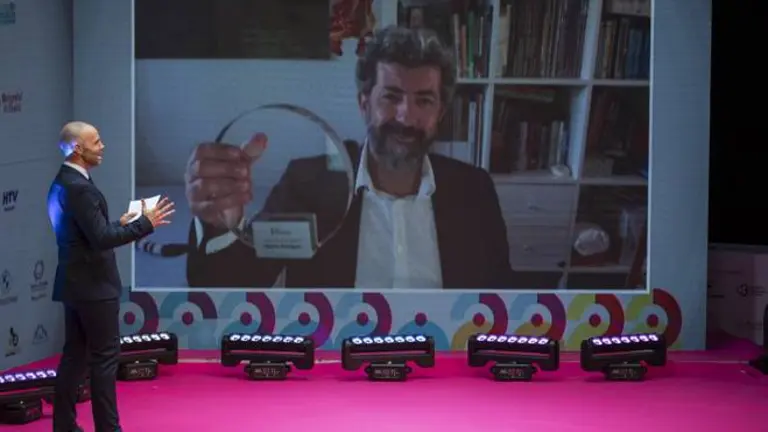 HUELVA, /11/20 HUELVA - PREMIO CIUDAD DE HUELVA 46 EDICION FESTIVAL DE HUELVA CINE IBEROAMERICANO ALBERTO RODRUGUEZ .
Foto: ALBERTO DIAZ / FESTIVAL DE HUELVA CINE IBEROAMERICANO