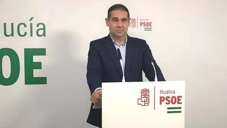 16/11/2020 José Luis Ramos, en rueda de prensa.
POLÍTICA
PSOE DE HUELVA.