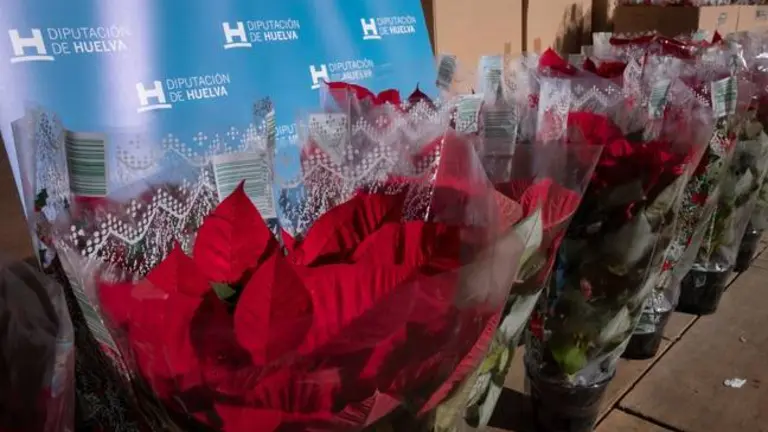 El presidente de la Diputaci&oacute;n, Ignacio Caraballo, hace entrega de los Pascueros en el Ayuntamiento de San Juan del Puerto.