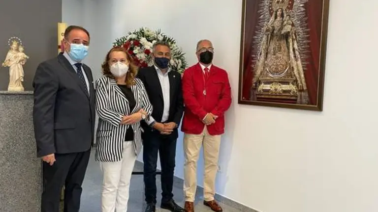 De izquierda a derecha, Guillermo Pelaéz, Isabel López, Jenaro Orta y Pedro Álvarez