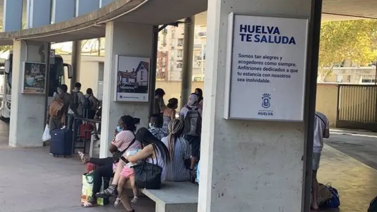 08/09/2020 Cartel en la estaci&oacute;n de autobuses de la campa&ntilde;a "Huelva te saluda"
POLITICA ANDALUC&Iacute;A ESPA&Ntilde;A EUROPA HUELVA
Ayuntamiento de Huelva