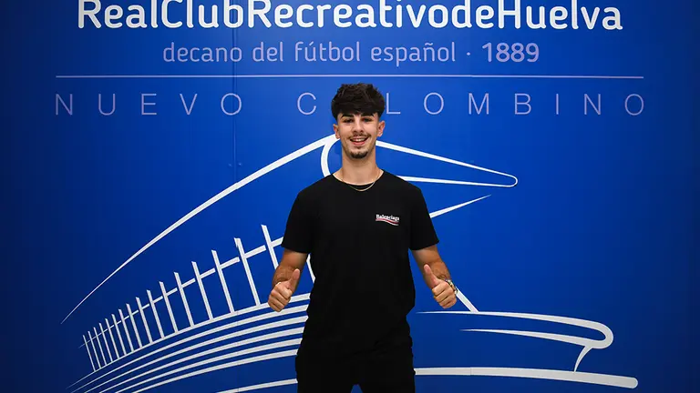 Marotías no ha jugado ni un minuto con el Recreativo.