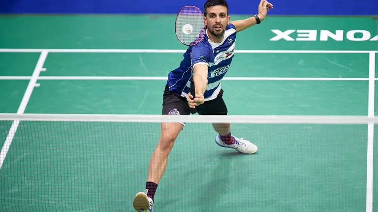 Eliezer Ojeda durante la Copa de Europa de Clubes.