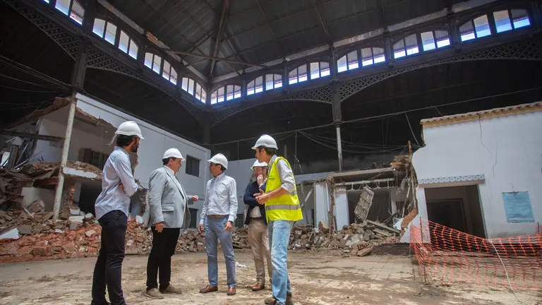 Trabajos demolición edificio Santa Fe (3)