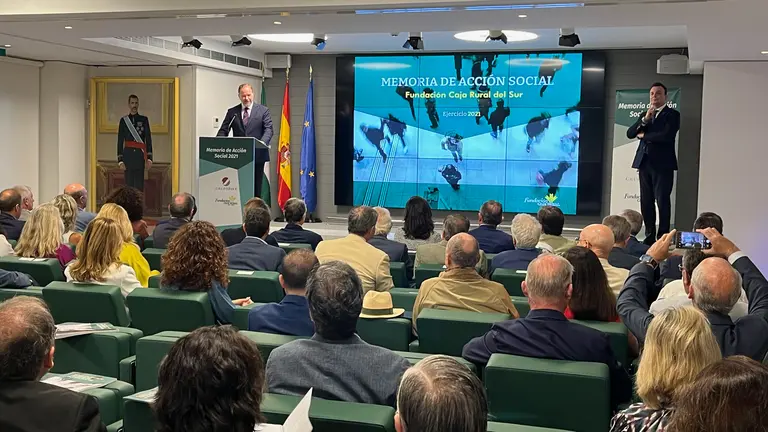 220705. Acto de presentacón de la memoria de acción social de la Fundación Caja Rural del Sur.