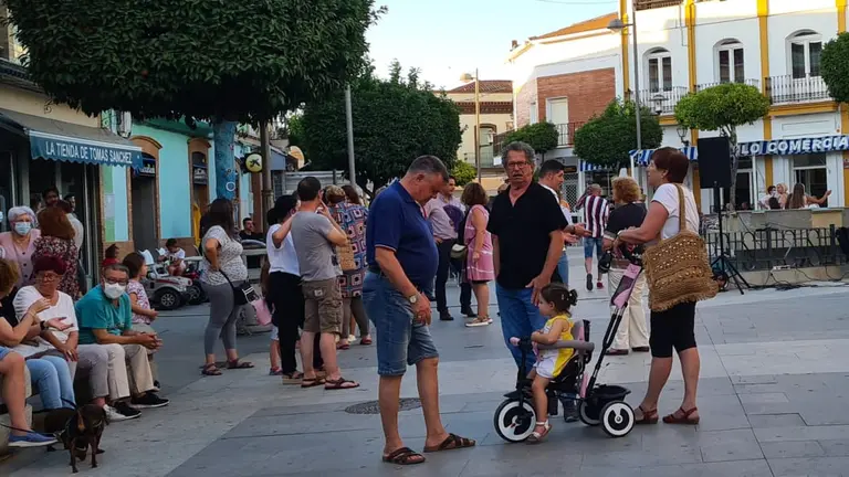 Concentración vecinal en Nerva.