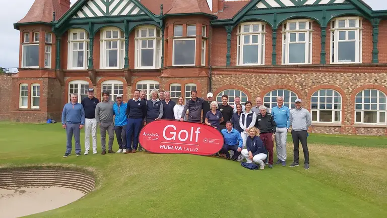 Acción promocional golf Huelva de Diputación