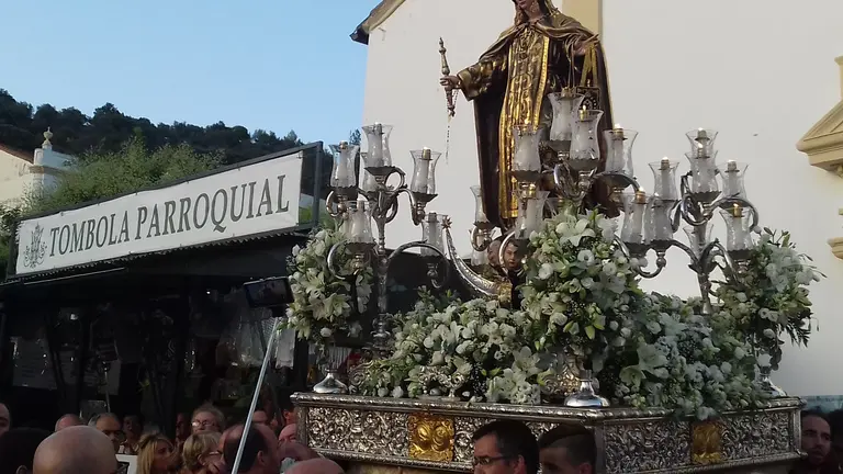 Imagen de la bajada 2017 en Galaroza.