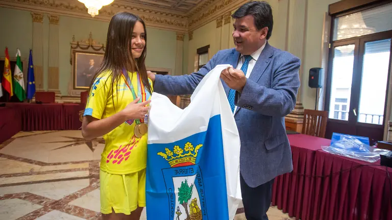 Recepcion a María Ramos.