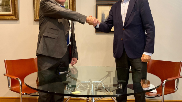 Francisco Pérez (Trichodex) y Javier Goñi (Grupo Fertiberia)_