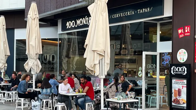 Uno de los establecimientos de hostelería en Huelva